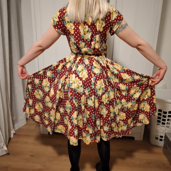 50s style summer dress - Picture 5 of 6